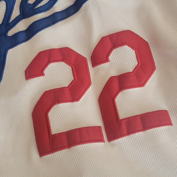 Los Angeles Dodgers Baseball Jersey Mens 56 Kershaw #22 Majestic stitched shirt - Picture 3 of 10